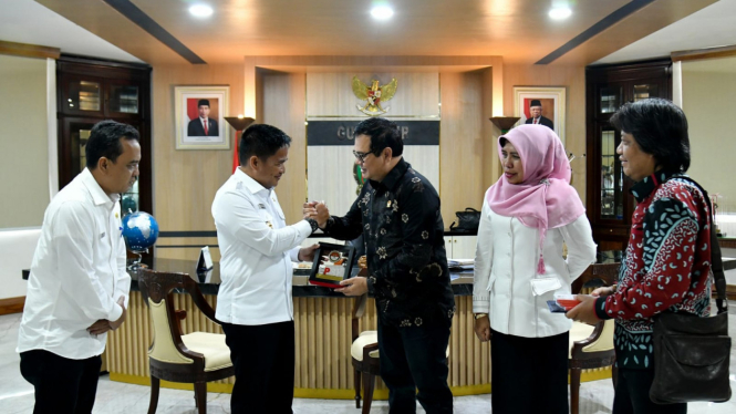 Pj Gubernur Sumut, Hassanudin menerima audiensi LPSK.