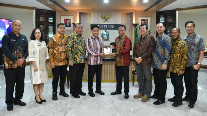 Pj Gubernur Sumut, Hassanudin menerima audiensi Direksi PT Pupuk Indonesia.