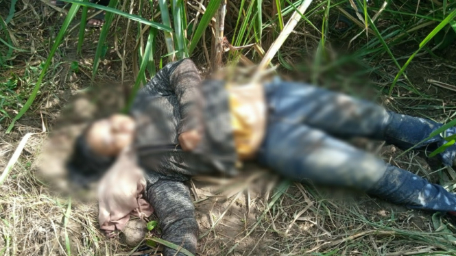 Jasad wanita berinisial Y ditemukan tewas di perkebunan tebu di Tandam Hilir, Deliserdang.