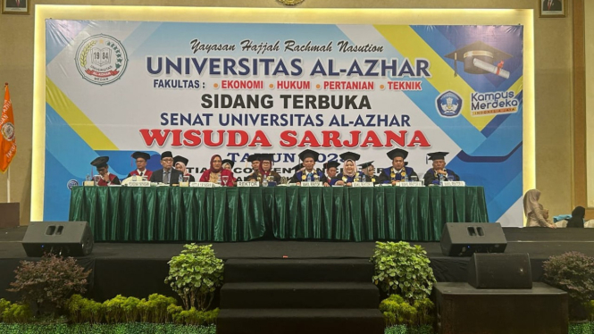 Universitas Al-Azhar gelar wisuda 258 lulusan.
