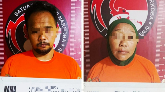 Ibu dan anak di Tanjungbalai ditangkap karena jual sabu.