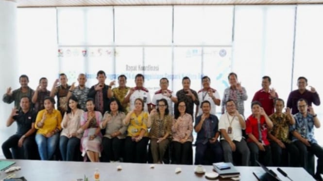 Pertemuan BPODT bersama Pemkab se-Kawasan Danau Toba BPTCUGG di Kantor BPODT, Kabupaten Toba.