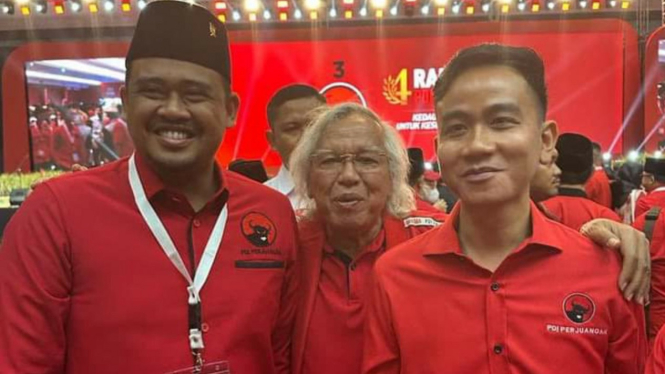 Wali Kota Medan, Bobby Nasution bersama Wali Kota Solo, Gibran Rakabuming Raka.