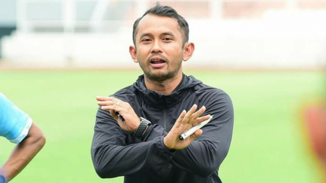 Pelatih Sriwijaya FC, M Yusup Prasetyo.