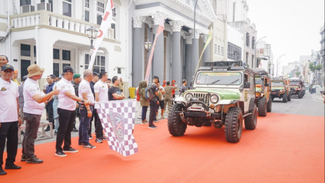 Ratusan offroader ikuti GIXA 2023 di Sumut.