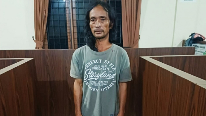 Pelaku pembacokan di Jalan Garu II, Medan Amplas ditangkap.