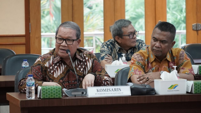 Komisaris Utama Holding Perkebunan Nusantara, Zulkifli Zaini apresiasi keberhasilan PTPN IV.