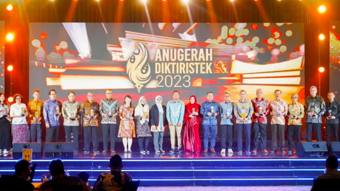 UMSU raih 6 penghargaan Anugerah Diktiristek 2023.