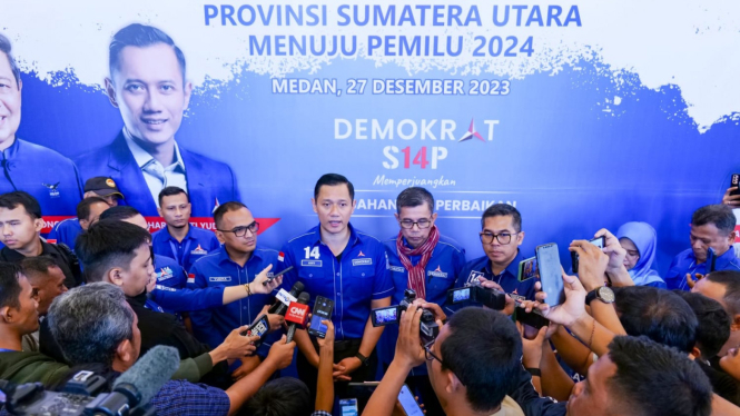 Ketua Umum DPP Partai Demokrat, Agus Harimurti Yudhoyono.