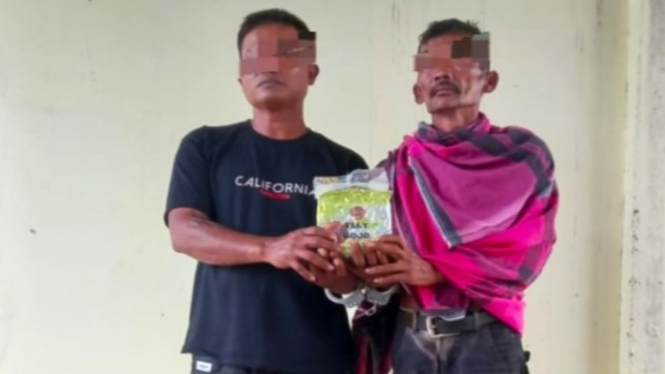 2 orang nelayan ditangkap Polda Sumut karena bawa sabu 10 kg.