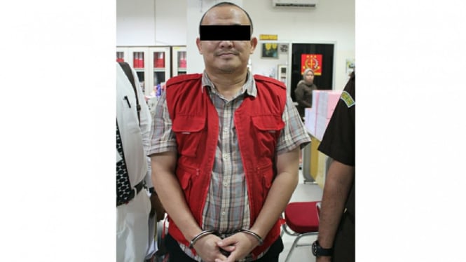 RTZ dilakukan penahanan oleh Penyidik Kejati Sumut.