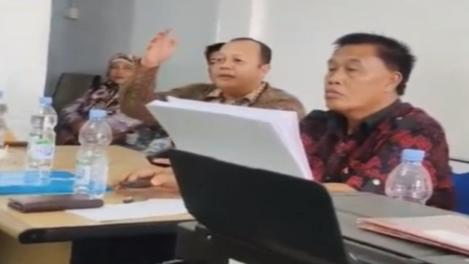 Kabid SMP Disdik Medan, Andy Yudhistira ajak PGRI pilih Paslon 02.