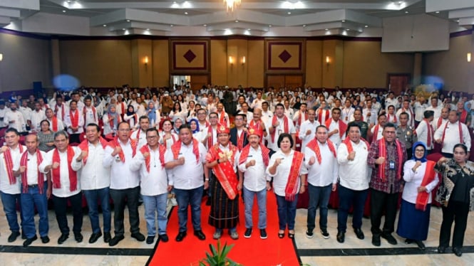 Pj Gubernur Sumut, Hassanudin hadiri Pra Musrenbang RKPD 2025 zona dataran tinggi.