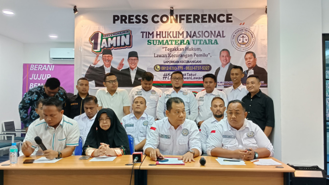 Tim Hukum Nasional AMIN Sumut.