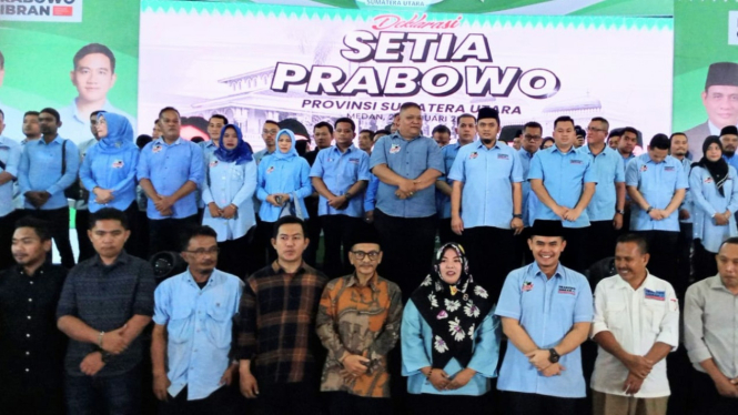 Deklarasi Setia Prabowo Sumut.