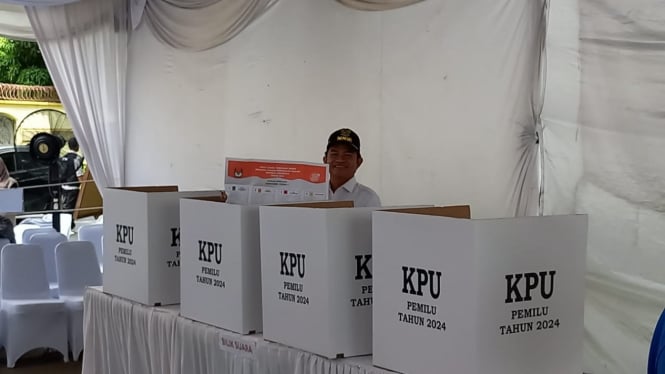Pj Gubernur Sumut, Hassanudin menggunakan hak pilihnya.