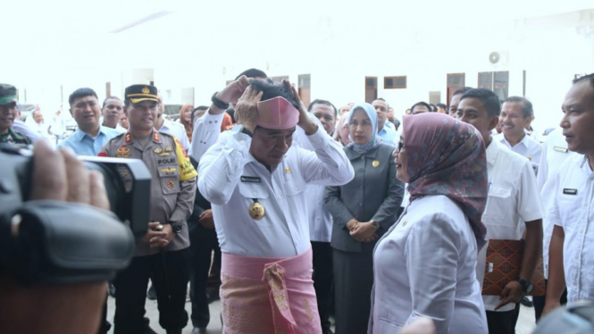Pj Gubernur Sumut, Hassanudin kunker ke Kabupaten Labuhanbatu.