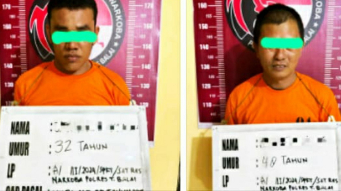 Dua narapidana terlibat penyelundupan sabu di Lapas Tanjung Balai.