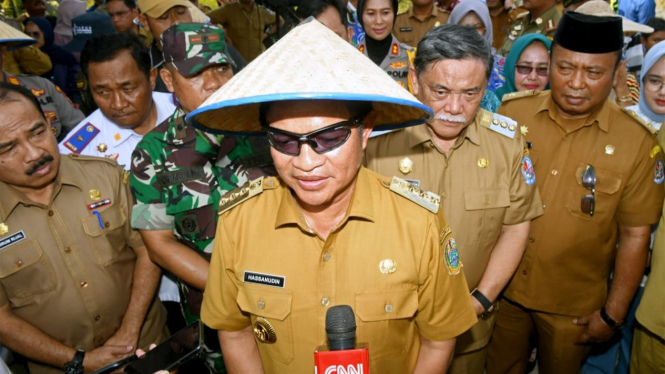 Pj Gubernur Sumut, Hassanudin.