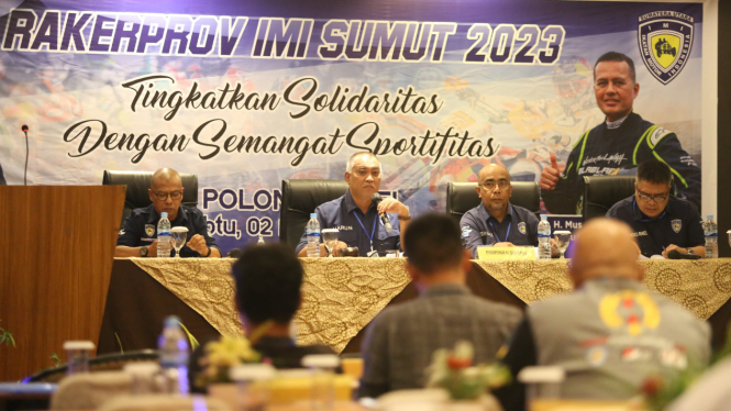 IMI Sumut menggelar Rapat Kerja Provinsi.