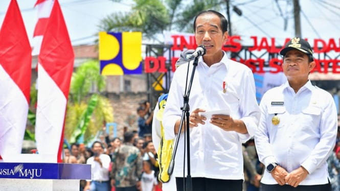 Presiden RI ke-7, Joko Widodo.