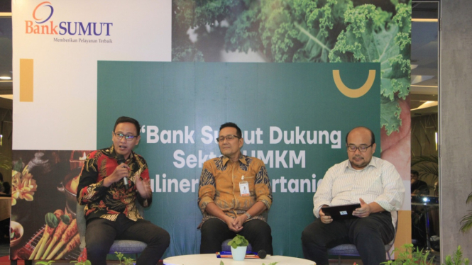 Bank Sumut gelar diskusi pengembangan UMKM di Sumut.