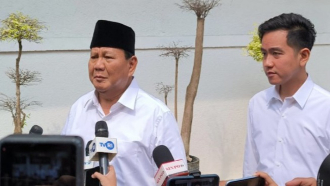 Presiden dan Wakil Presiden Terpilih 2024-2029, Prabowo Subianto dan Gibran Rakabuming Raka.