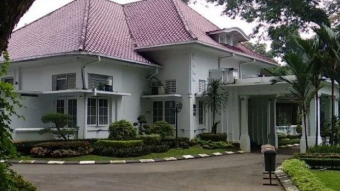 Rumah dinas Wali Kota Medan.