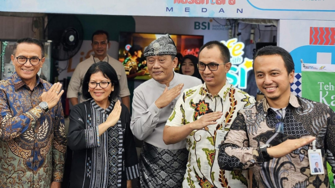 BSI ikut memeriahkan Jelajah Kuliner Nusantara di Medan.