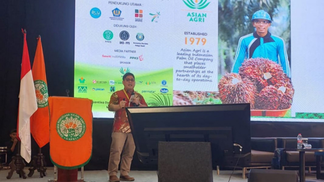Head of Plant Breeding Asian Agri, Yopy Dedywiryanto paparkan keuntungan Topaz.
