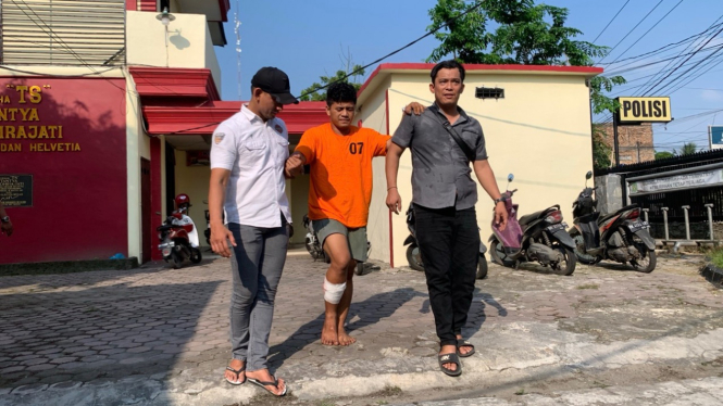 Pelaku spesialis bobol rumah (oranye).