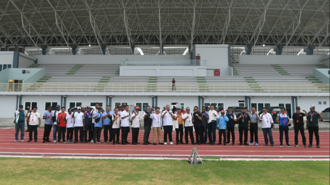 Peninjauan venue PON 2024 Wilayah Sumut.