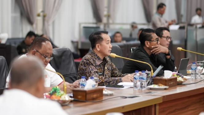 Rapat Koordinasi Percepatan Persiapan Pelaksanaan PON XXI Aceh-Sumut.