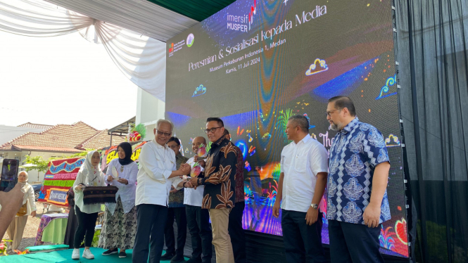 Peresmian ruang Imersif di Museum Perkebunan Indonesia.