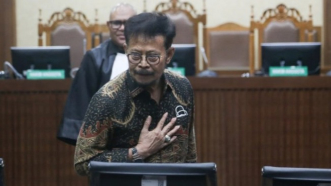 Mantan Menteri Pertanian, Syahrul Yasin Limpo.