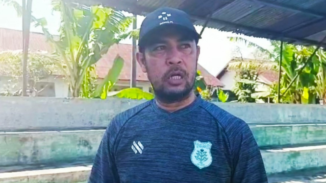 Pelatih PSMS Medan, Nil Maizar.