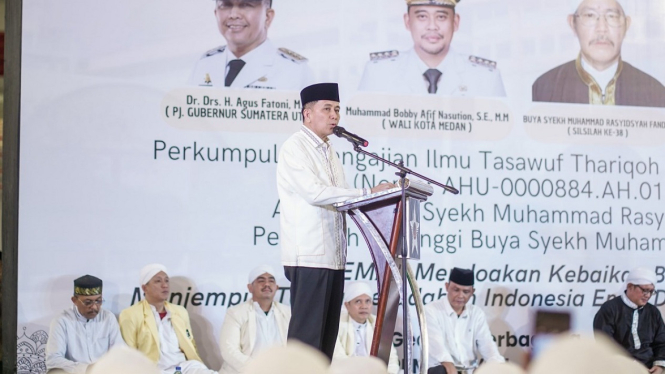 Pj Gubernur Sumut, Agus Fatoni.