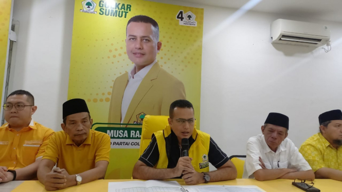 Ketua DPD Golkar Sumut, Musa Rajekshah.