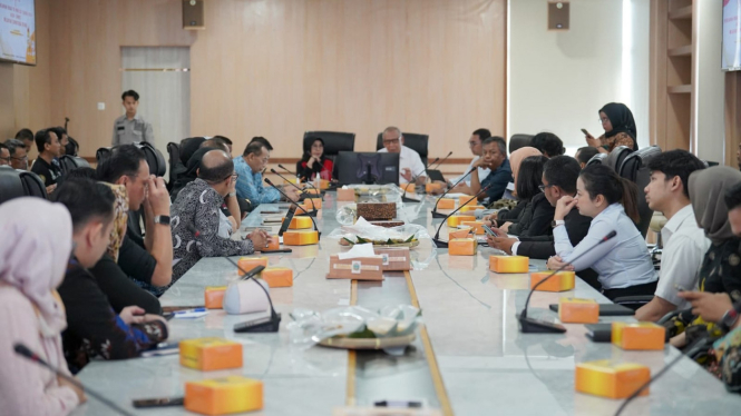 Rapat persiapan Road to PON XXI Aceh-Sumut Wilayah Sumut.