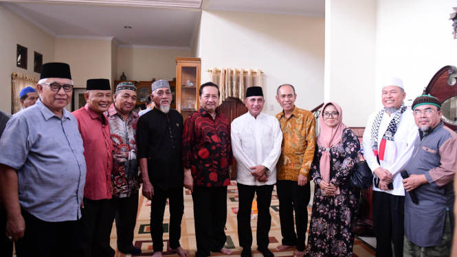 Edy Rahmayadi bersama dengan Badan Musyawarah Masyarakat Minang.