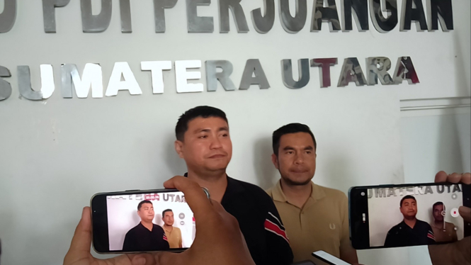 Pasangan calon Bupati dan Wakil Bupati Labura, Hendri Yanto Sitorus dan Samsul Tanjung.