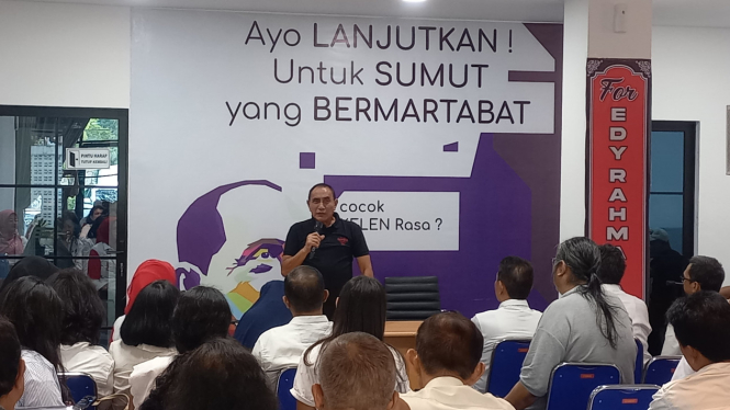 Alumni SMANSA Medan deklarasikan dukung Edy Rahmayadi di Pilgub Sumut 2024.