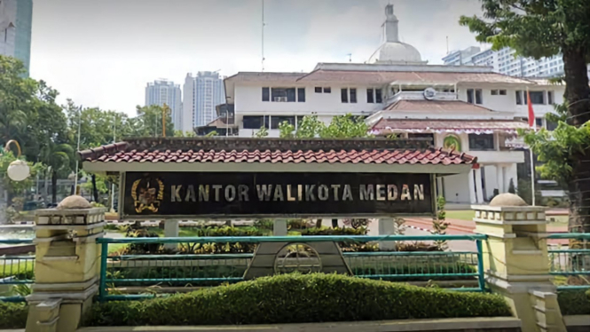 Kantor Wali Kota Medan.