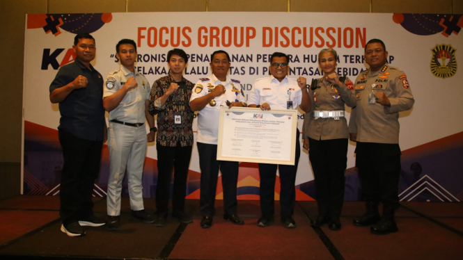 KAI Divre I Sumut menggelar FGD bersama stakeholders.