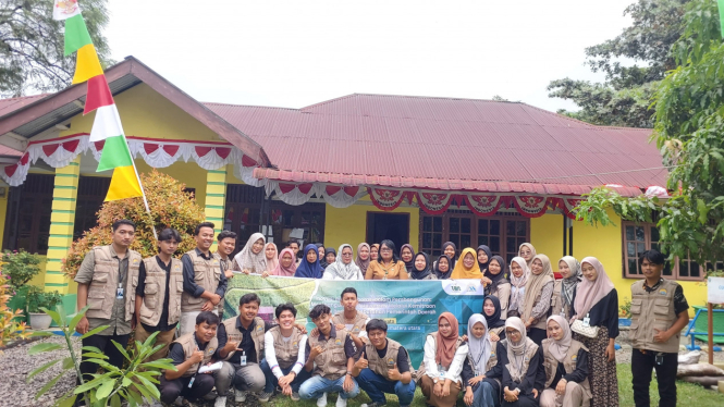 Kelompok Sadar Stunting Desa Perkebunan Bukit Lawang.