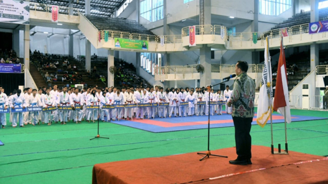 Pemprov Sumut tes event bowling dan karate uji kesiapan Venue PON 2024.