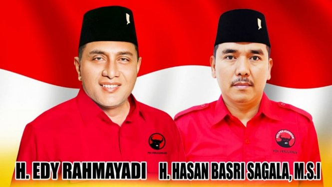 Paslon Gubernur dan Wakil Gubernur Sumut, Edy Rahmayadi - Hasan Basri Sagala.