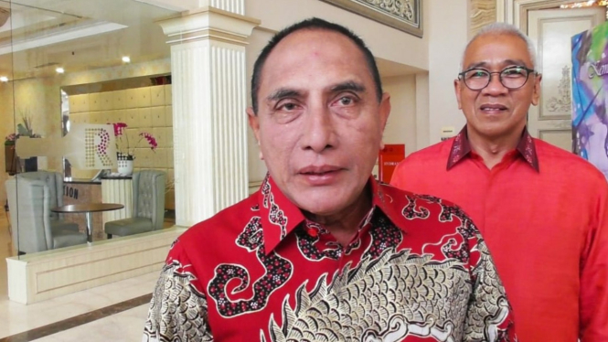 Bacalon Gubernur Sumut, Edy Rahmayadi.