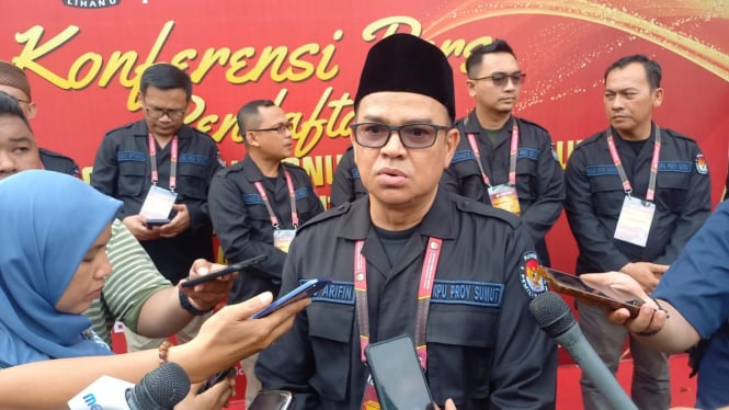 Ketua KPU Sumut, Agus Arifin.