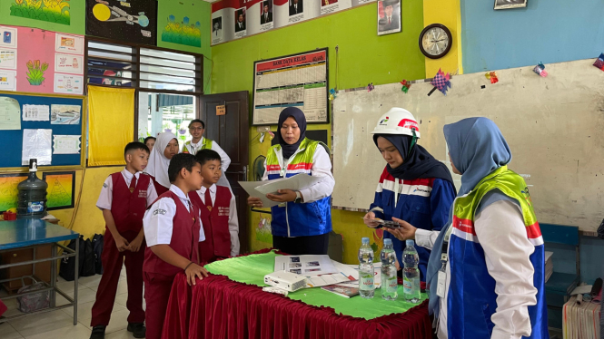 Pertamina energi negeri berikan inspirasi ratusan siswa sekolah di Kabupaten Deliserdang.